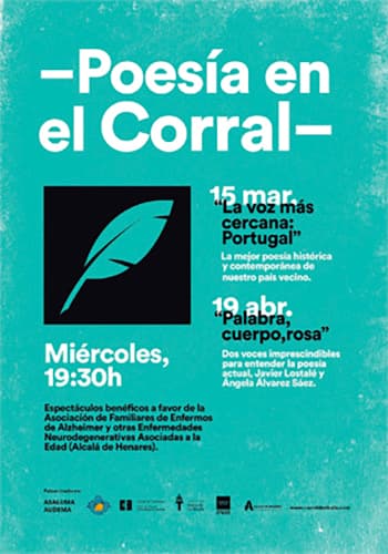 poesía en el corral teatro cartel